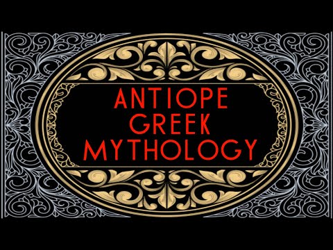 ANTIOPE - a beautiful maiden in Greek mythology.