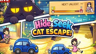 TRICKY QUEST 18 [ HIDE AND SEEK CAT : ESCAPE ] LIVE STEAM DAY 2 #puzzlegame #shortsfeed