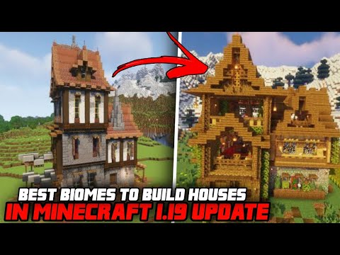 EPIC! TOP 5 BIOMES for Minecraft Houses