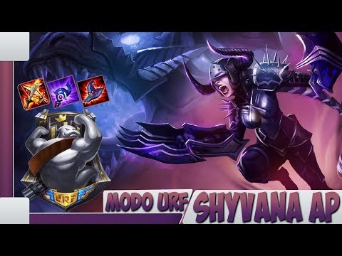 MODO URF DE SHYVANA AP! feat. Fiv5 e Nicole Diretora - League of Legends