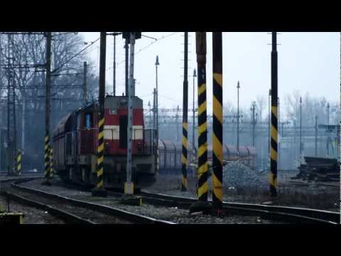 Rozjezd dvou Kocourů ČD Cargo Louky nad Olší