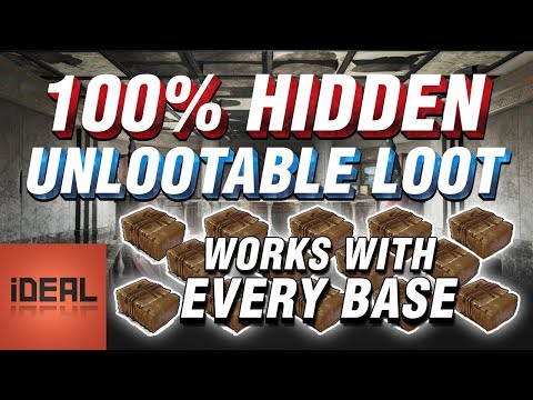 Rust Trick • Hidden Unlootable Loot • Basement Stashes