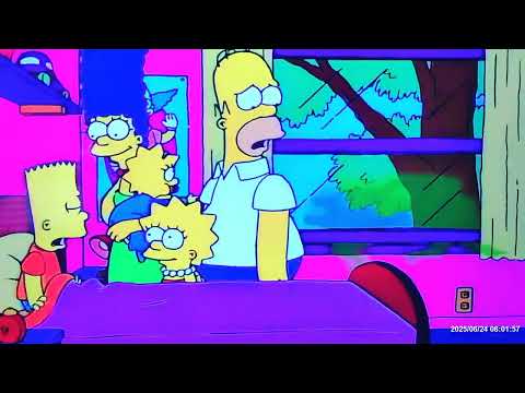 The Simpsons - The fog that turns people inside out