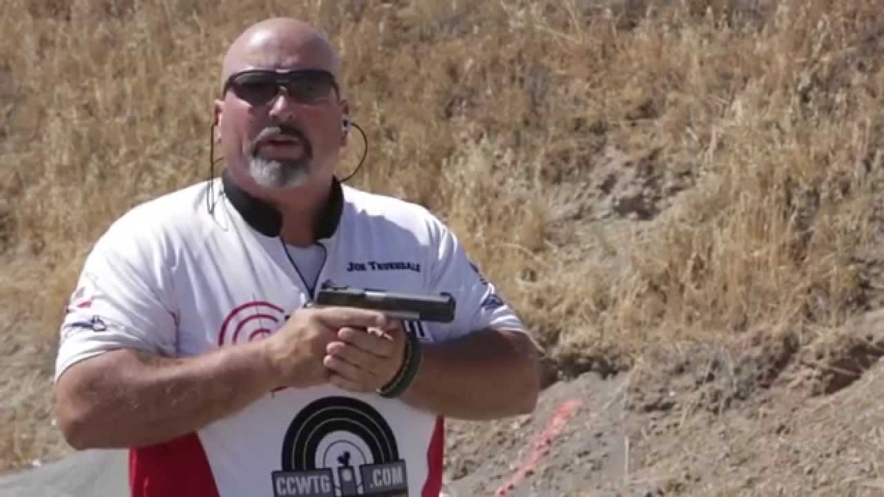 Shooting the CCW Weapons Qualification