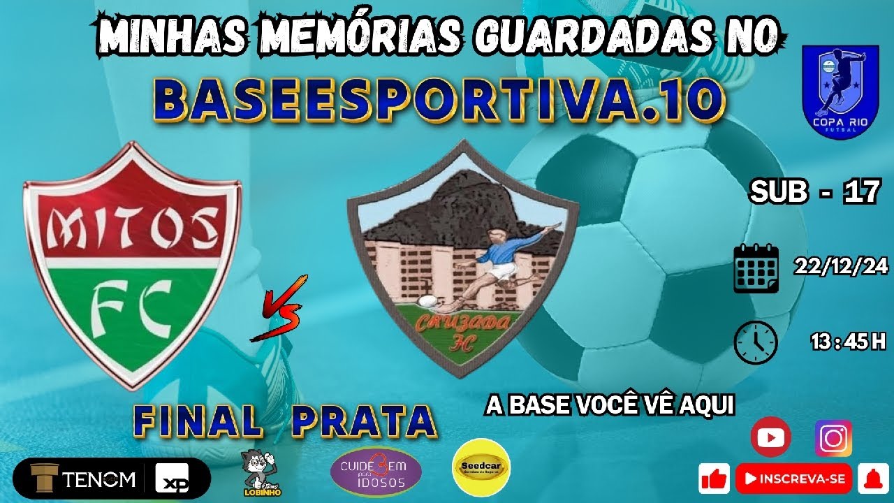 MITOS X CRUZADA | SUB 17 | COPA RIO FINAL PRATA  UFSERJ  22/12/24