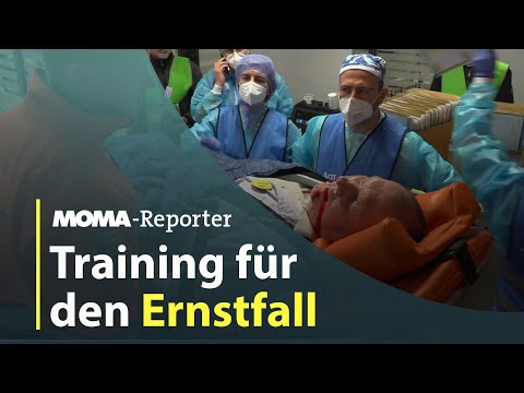 So funktioniert eine Katastrophen-Übung in der Charité | ARD Morgenmagazin
