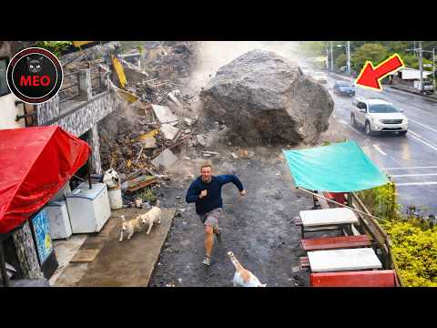 Incredible Moments Caught on Camera | Moments Filmed Seconds Before Disasters