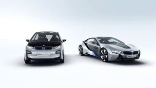 BMW i8 Concept and BMW i3 Concept