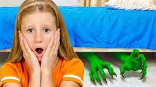 Nastya and Friends Talk About Monsters Under the Bed