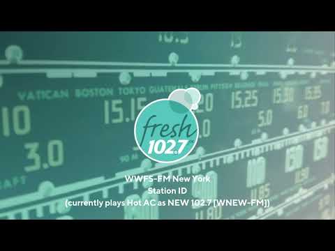 WWFS-FM 102.7: Fresh 102.7 - New York, NY - Station ID - Oct, 2011