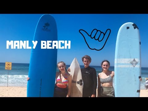 LEARN TO SURF AT MANLY BEACH WITH MILLIE AND CHLOE