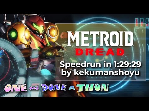Metroid Dread by kekumanshoyu in 1:29:29 - One-and-Done-athon 2022