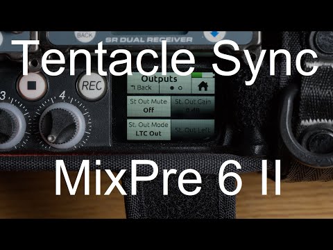 Sync a MixPre II with BMPCC using Tentacle Sync