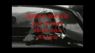 Kill Bill Soundtrack - BANG BANG (My baby shot me down) + Lyrics - Nancy Sinatra