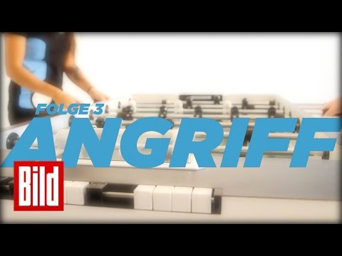 Tischkicker-Tutorial - Angriff beim Tischfussball (Folge 3/5)