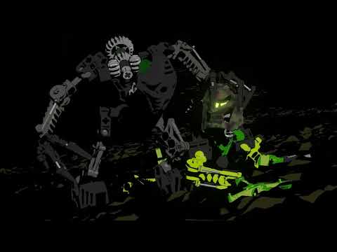 LEWA VS ONUA - MNOG - Bionicle Blender Animation