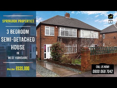 Property For Sale in West Yorkshire | Queen's Drive, Ossett | Springbok Properties