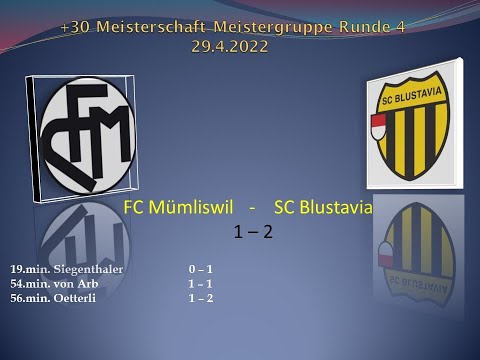 +30 Meistergruppe FC Mümliswil - SC Blustavia