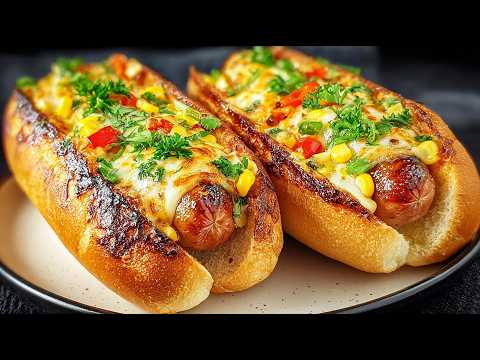 How to Make the New Most Delicious Hot Dogs in 5 Minutes at Home!