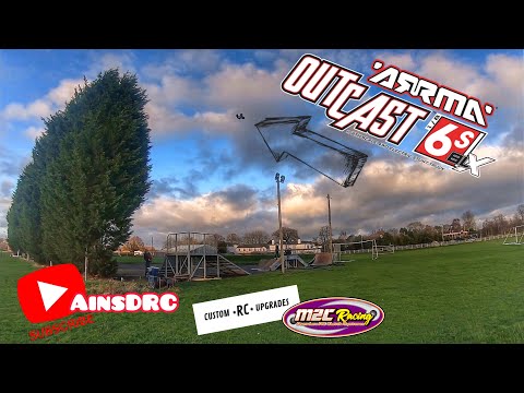 Arrma Outcast 6s m2c chassis+Crcu Carbon Towers💪🏻  New Spot New Limits  🚀🌕💫MOON LAUNCHER #Arrma