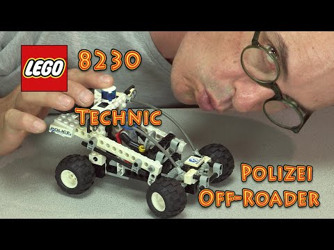 LEGO® 8230-1 Review: Technic Polizei Off-Roader ein Set zum Mittagessen vom Jahr 1996 - LY-00464