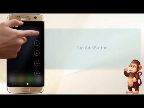How to use Adding contacts to the People edge panel Samsung smart phones user guide support