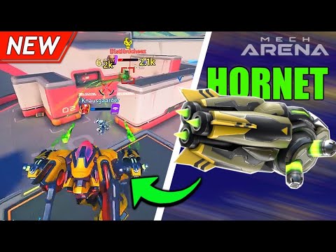 NEW weapon HORNET.. WHY is this a MISSILE? - Mech Arena