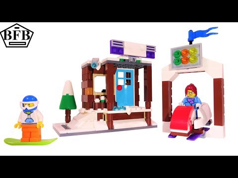Lego Creator 31080 | Modulares Wintersportparadies | Lego Speed Build Review | Modell B