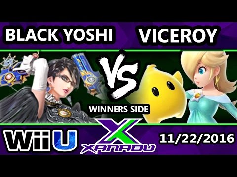 S@X 177 - Black Yoshi (Bayonetta) Vs. Viceroy (Rosalina) - SSB4 Tournament - Smash for Wii U