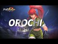 KOF ARENA Orochi Leona Skillset
