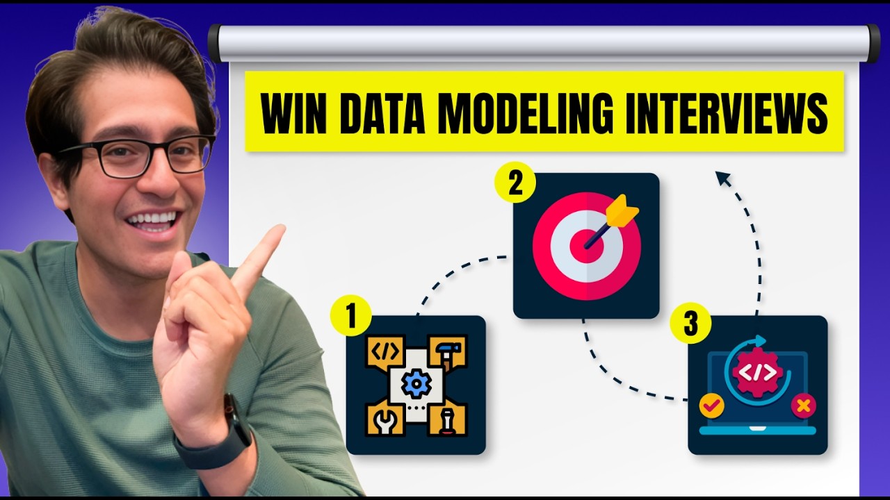The Easiest Way to Ace the Data Modeling Interview: A 3-Step Guide