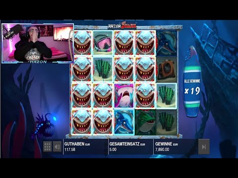 RAZOR SHARK GÖNNT MRK !21.000€ AUSZAHLUNG! 5€-FACH