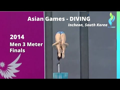 2014 Asian Games mens 3 Meter Diving Finals