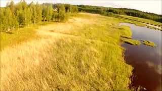Early morning FPV in Northern Sweden Luleå Go Pro Hero 3 Fatshark video tx