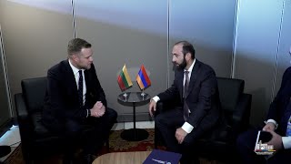 The Meeting of the Ministers of Foreign Affairs of Armenia and Lithuania