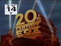 Sony Pictures Television Modified Screen TBS 20th Century Studios 1990 With TV 14 V Bug