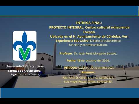 Recorrido virtual: Centro cultural ex hacienda San Francisco Toxpan, Córdoba, Veracruz, México