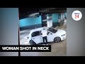 WATCH | CCTV footage captures the moment a woman is shot in the neck in Umhlanga parking garage