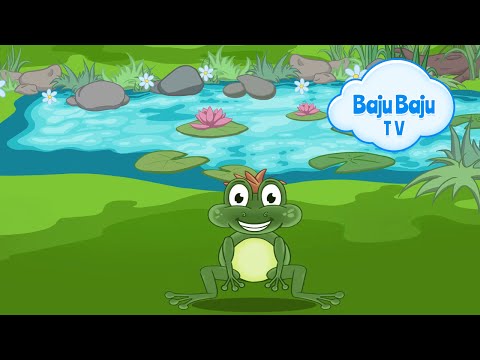 🎵 Była sobie żabka mała  RE-RE KUM-KUM - Urocza piosenka dla dzieci na kanale bajubajuTV! 🐸