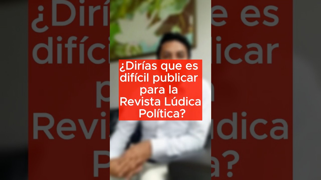 Consejos para publicar en Revista Lúdica Política