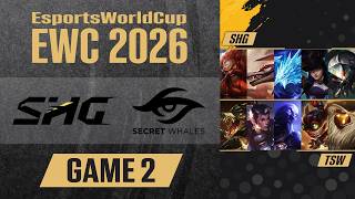 【EWC/EsportsWorldCup】SHG VS TSW GAME2【SHG Evi】