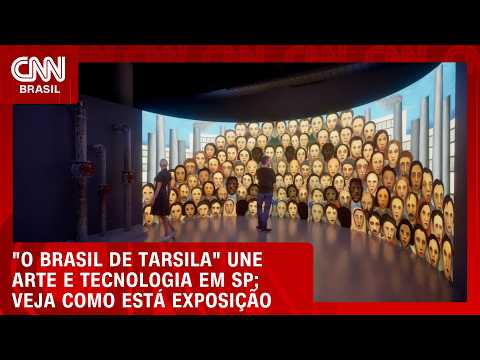 Tarsila do Amaral: Exposição imersiva une arte e tecnologia em espaço inédito em SP | CNN PRIME TIME