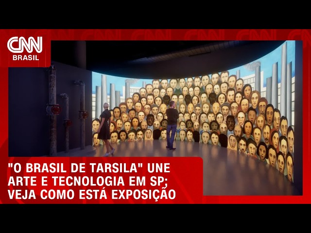 Tarsila do Amaral: Exposição imersiva une arte e tecnologia em espaço inédito em SP | CNN PRIME TIME