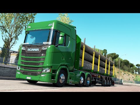 ETS2 1.35 Experimental Beta Scania S520 Sardinia Sightseeing