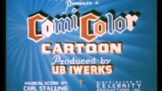 preview picture of video 'Ub Iwerks cartoon   Comicolor   Simple Simon 1935 (old free cartoons public domain)'