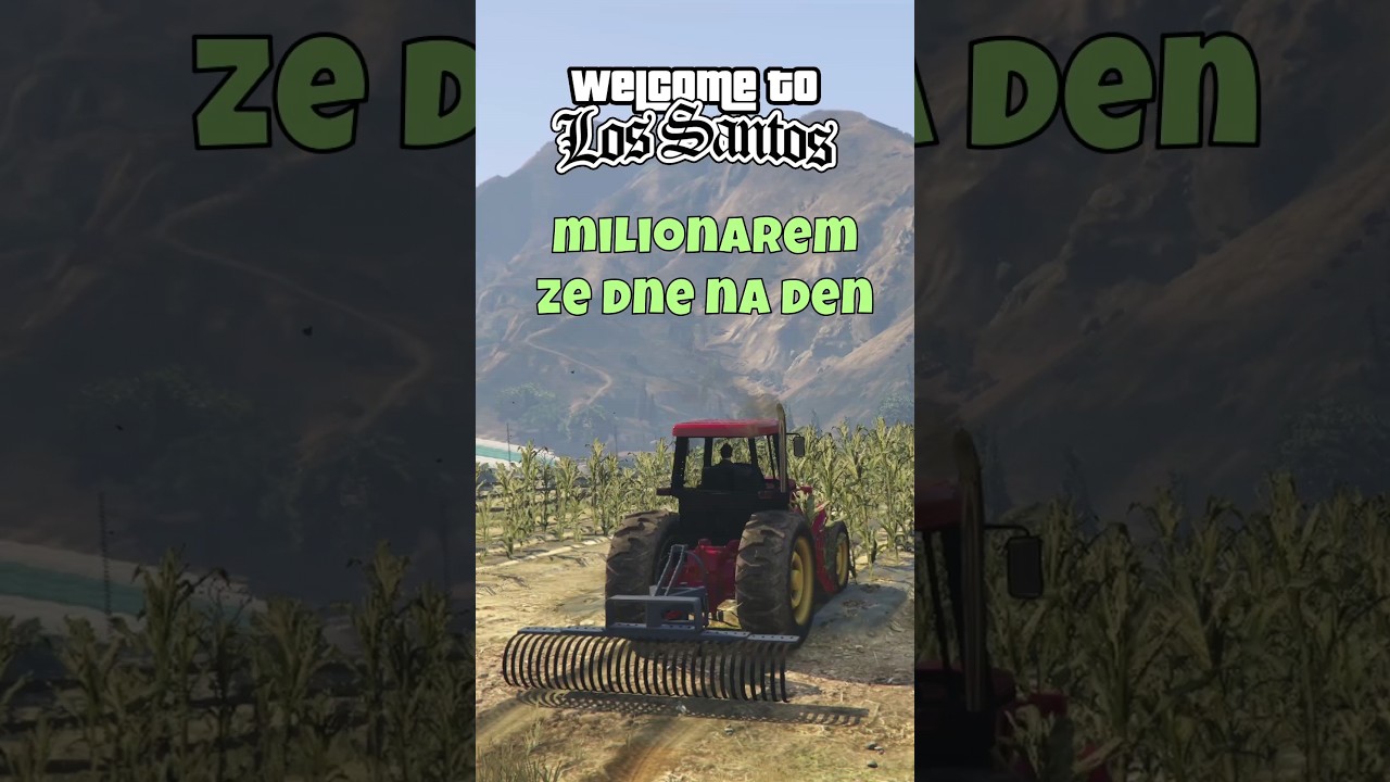 MILIONÁŘEM ZE DNE NA DEN