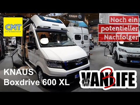 CMT 2025 - Könnte der KNAUS Boxdrive 600 XL auch den Nugget ersetzen?