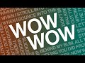 Neil Cicierega Wow Wow Kinetic Typography