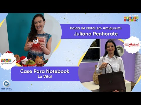 AMIGURUMI NOTEBOOK CASE / CHRISTMAS BAG