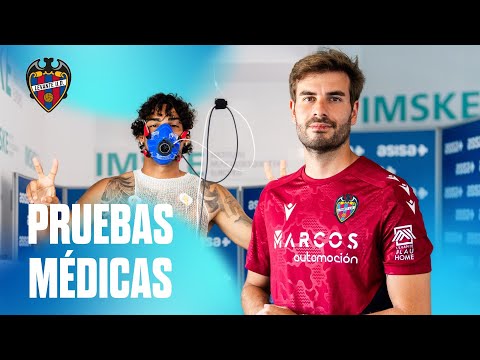 Video: pre-season medical assessments, Levante UD